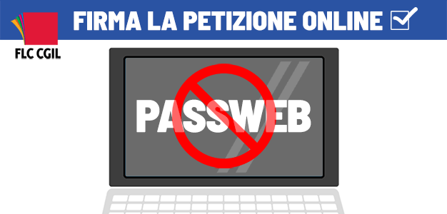 Passweb, firma la petizione online