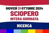 Ricerca: le ragioni dello sciopero del 31 ottobre